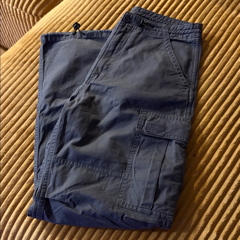 NWT Brandy Melville Cargo Pants in Blue